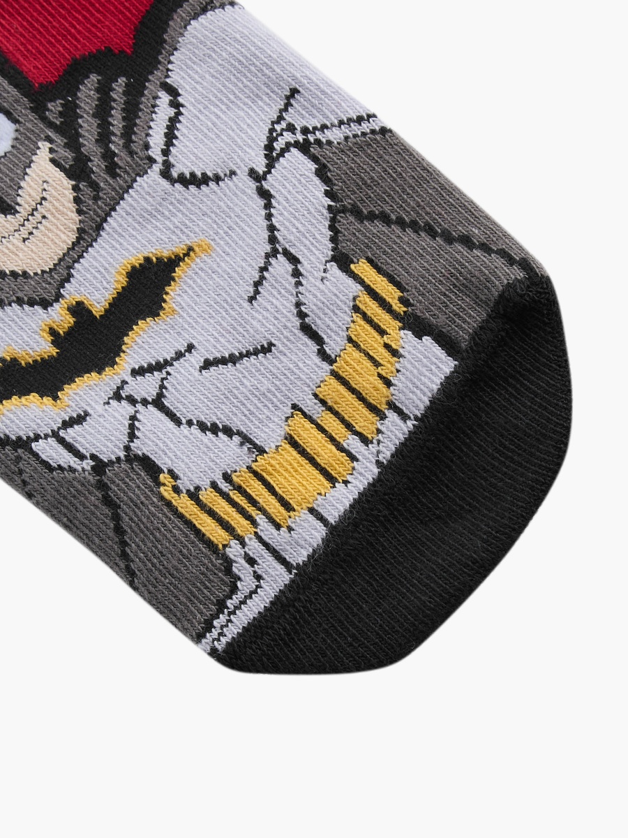Pack of 3 Boys Ankle Length Socks with Batman Print