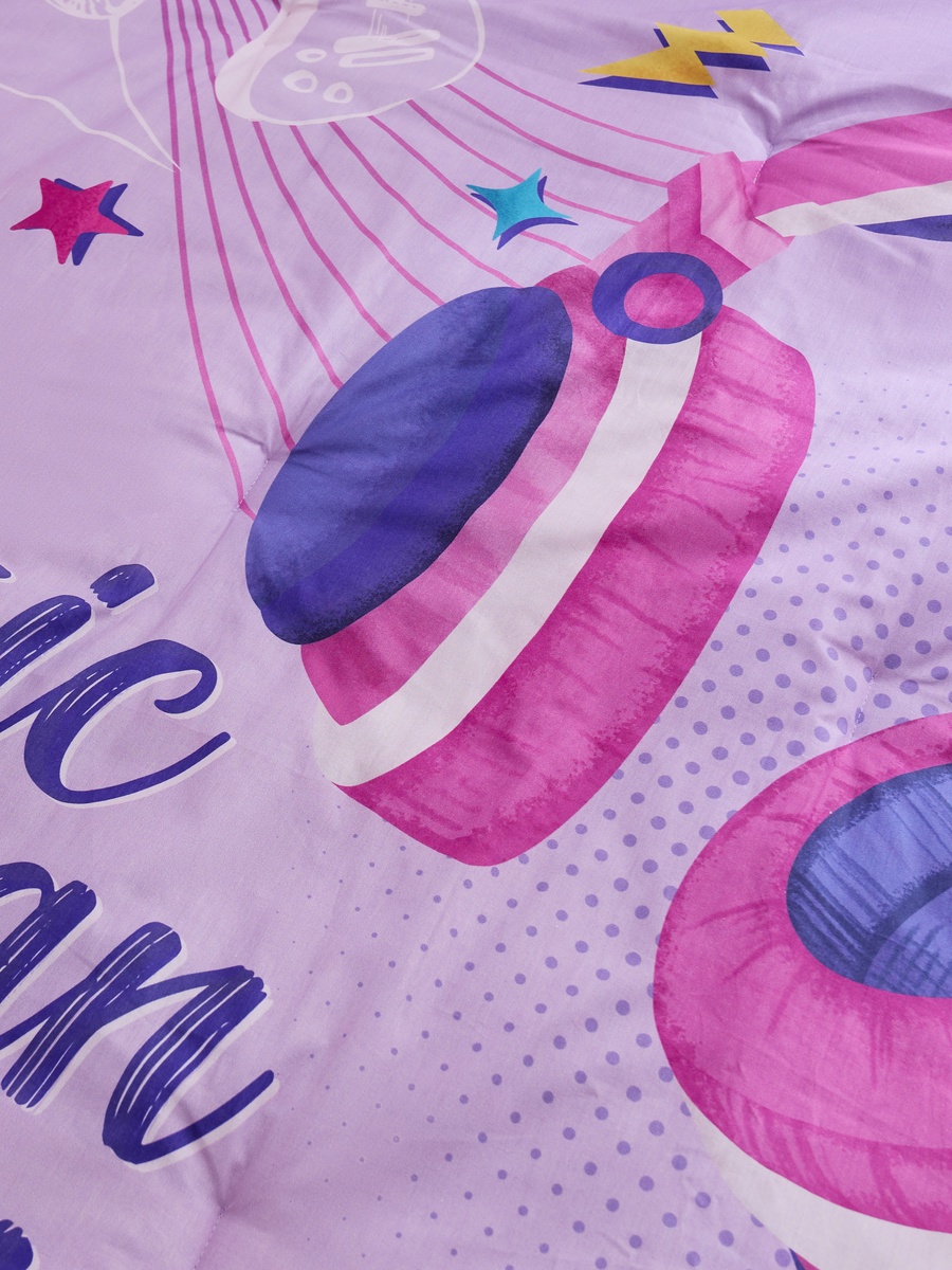 Baby Bedding Set with Graphic Print, 135x200 cm