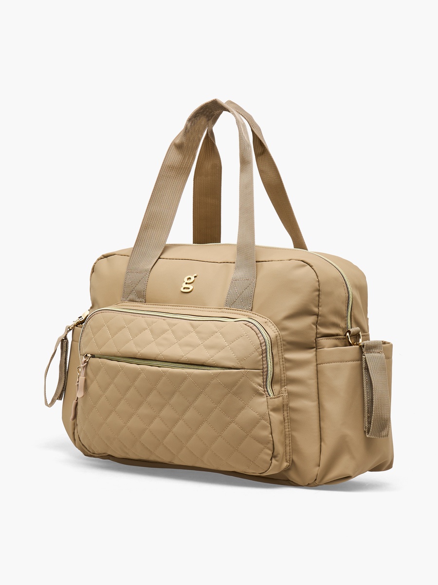 Diaper Bag with Quilted Design