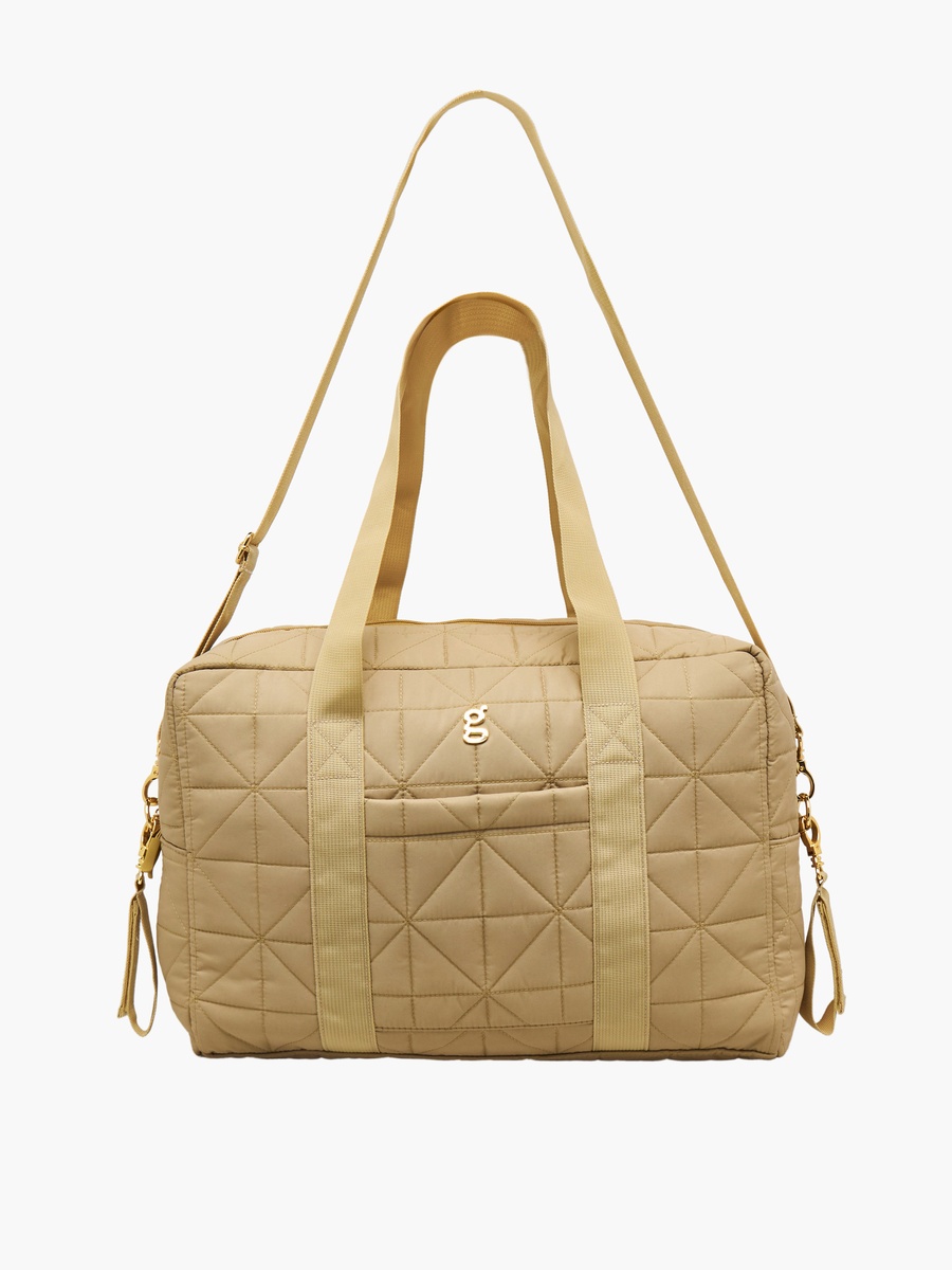 Diaper Bag with Quilted Design