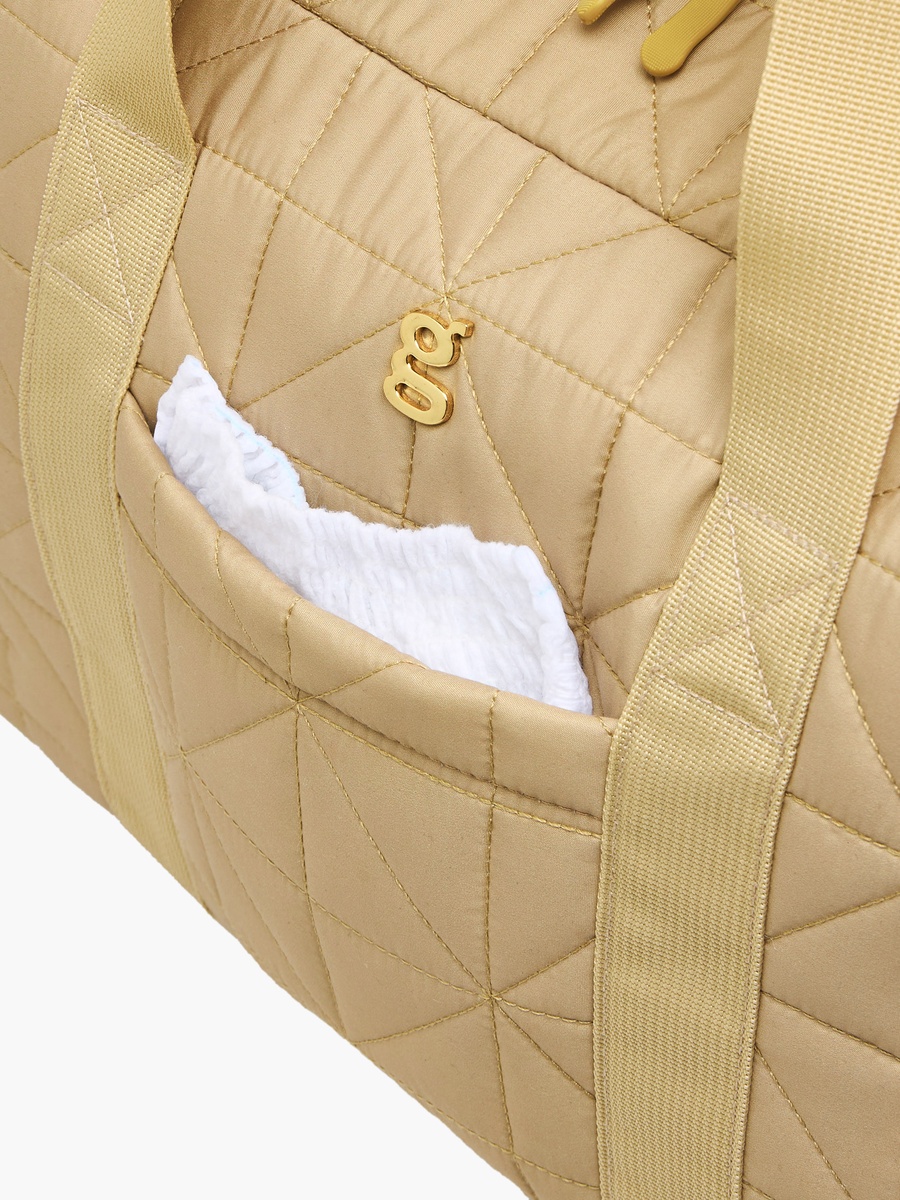 Diaper Bag with Quilted Design