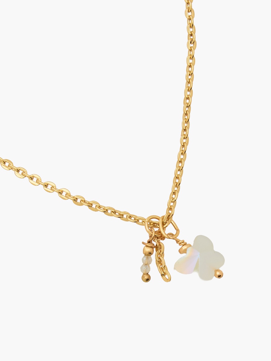 Layered Necklace with Lobster Clasp Closure