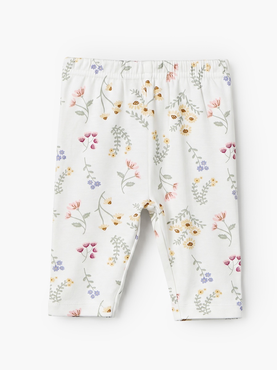 Pack of 2 Cotton Crew Neck Short Sleeves Pyjama Set with Floral Print
