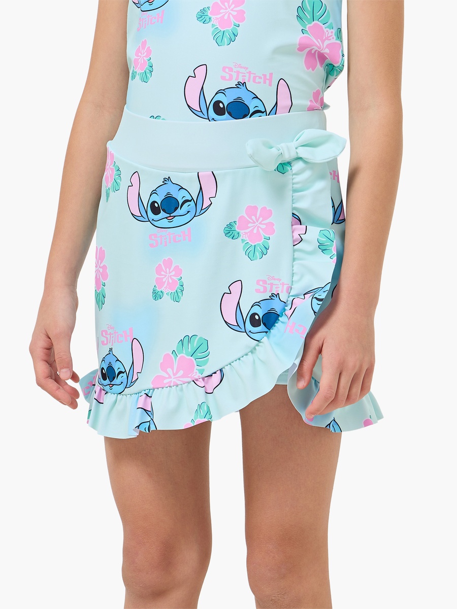 Set of 2 Girls Stitch Print Swimwear Set