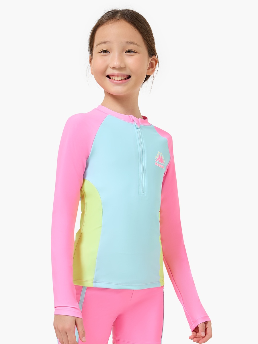 Girls Colourblock Swimwear Set