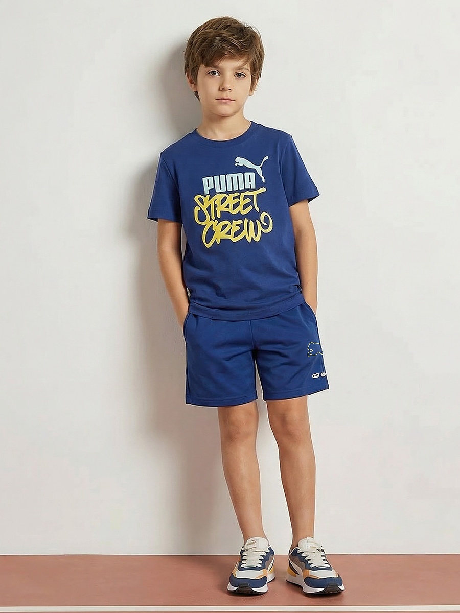 Crew Neck Short Sleeves T-Shirt with Logo Print
