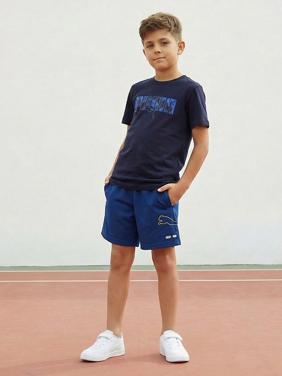 Crew Neck Short Sleeves T-Shirt with Logo Print