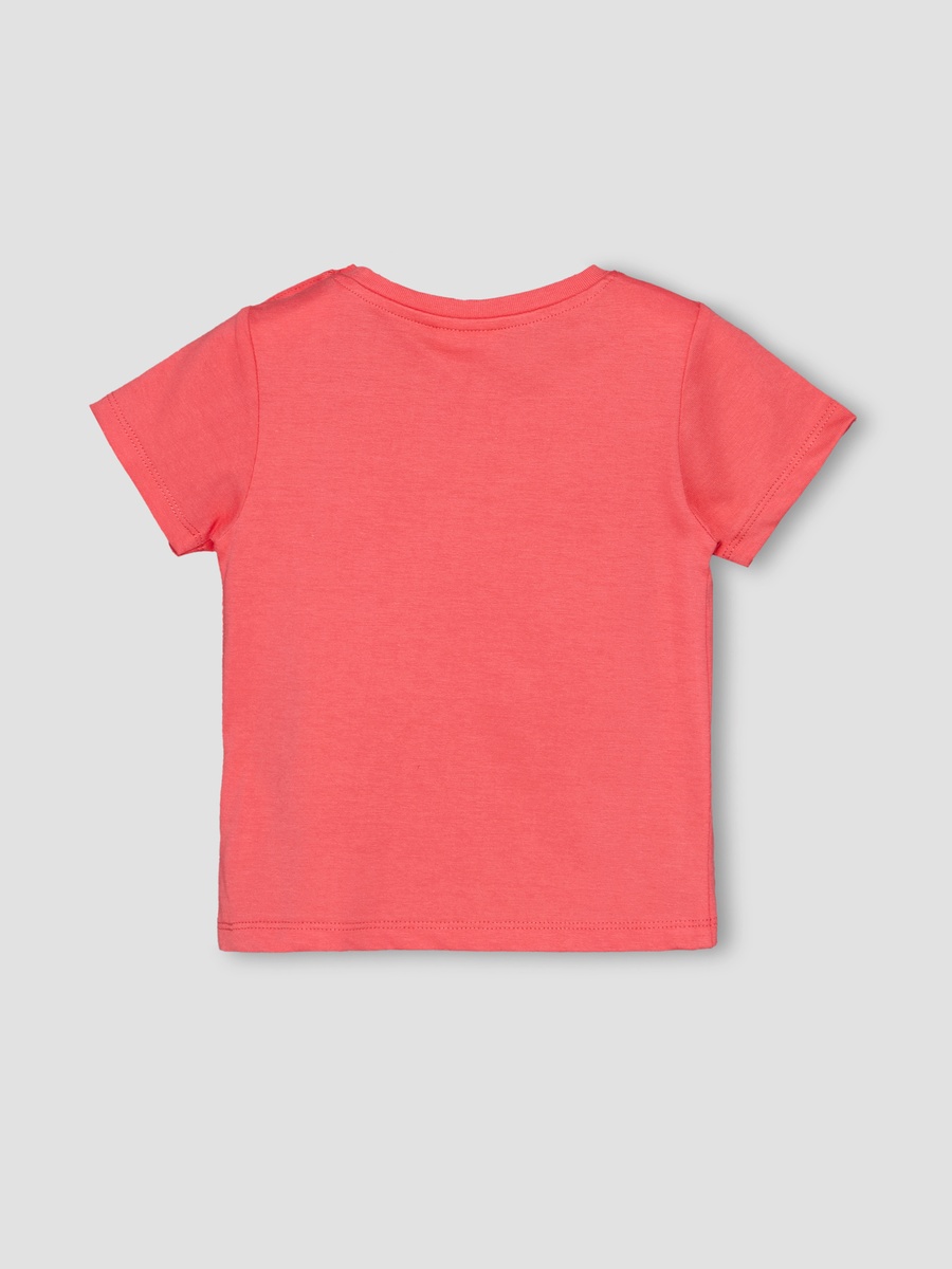 Pack of 3 Crew Neck Short Sleeves T-Shirt with Applique Detail