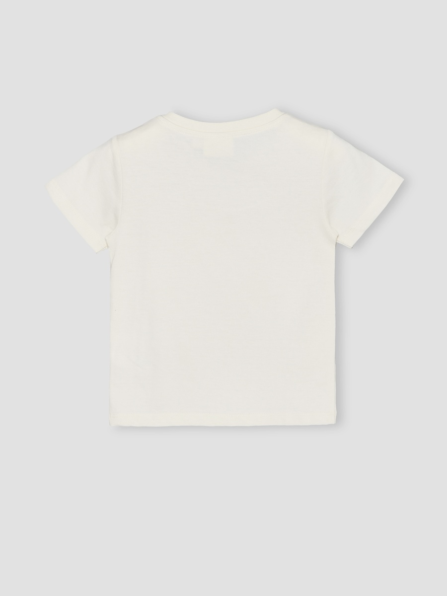 Pack of 3 Crew Neck Short Sleeves T-Shirt with Applique Detail