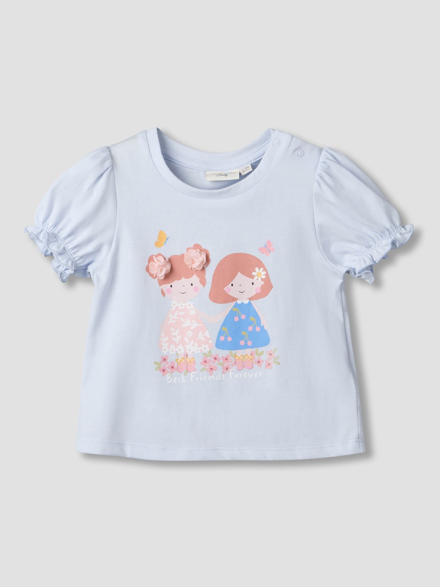Pack of 3 Crew Neck Short Sleeves T-Shirt with Assorted Design