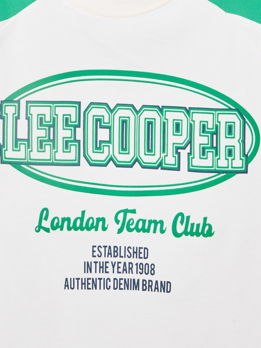 Crew Neck Short Sleeve T-Shirt with Logo Print