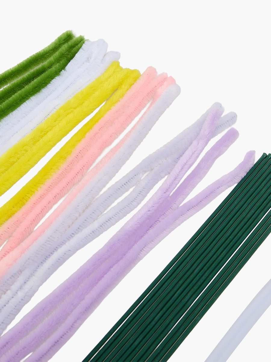 DIY Chenille Flower Making Kit