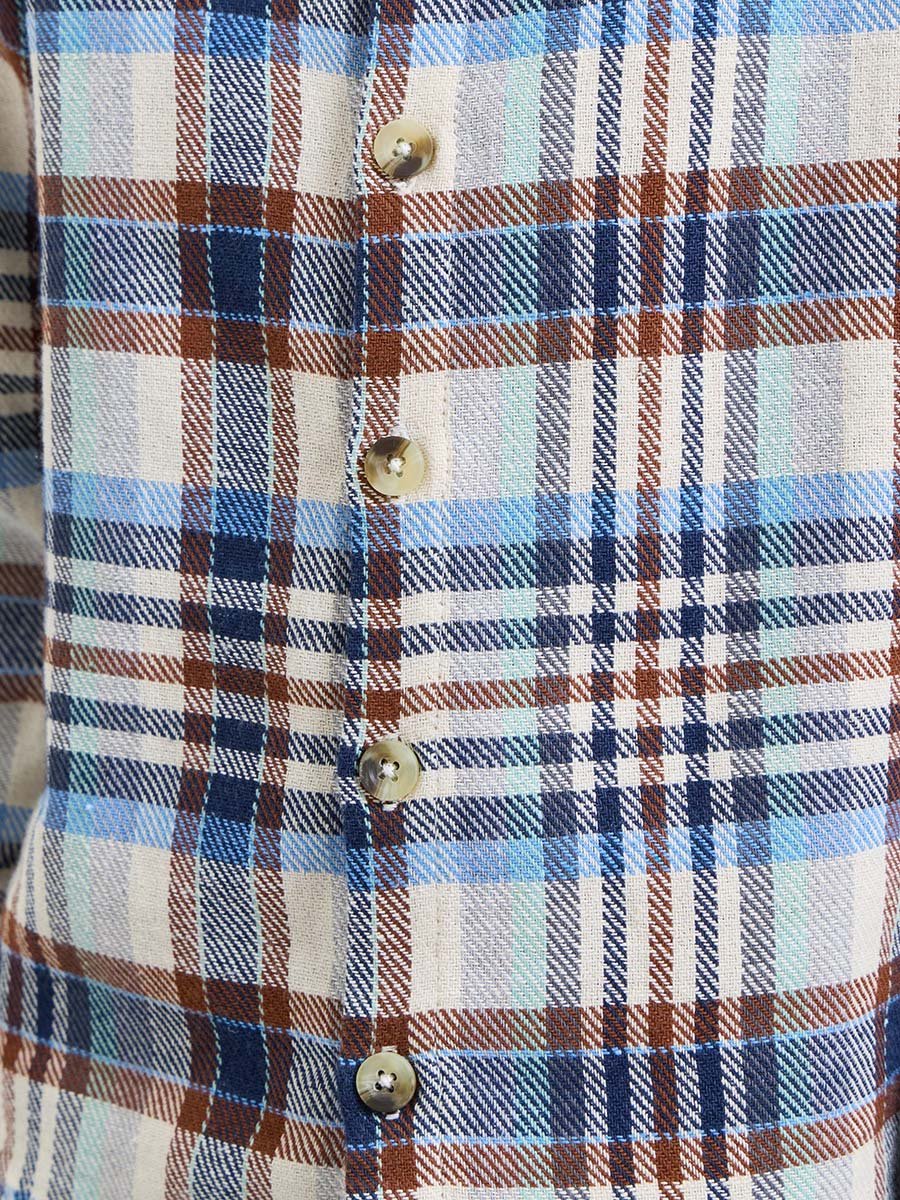 Boys Checked Long Sleeve Shirt
