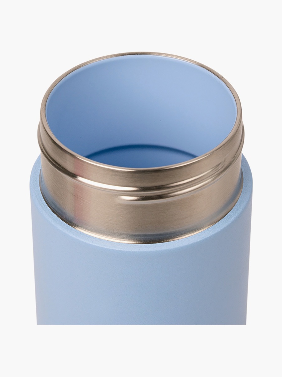 Blue Glow Up Collection Twisting Lid 304 Stainless Steel Water Bottle 750 ml - 7.9x27
