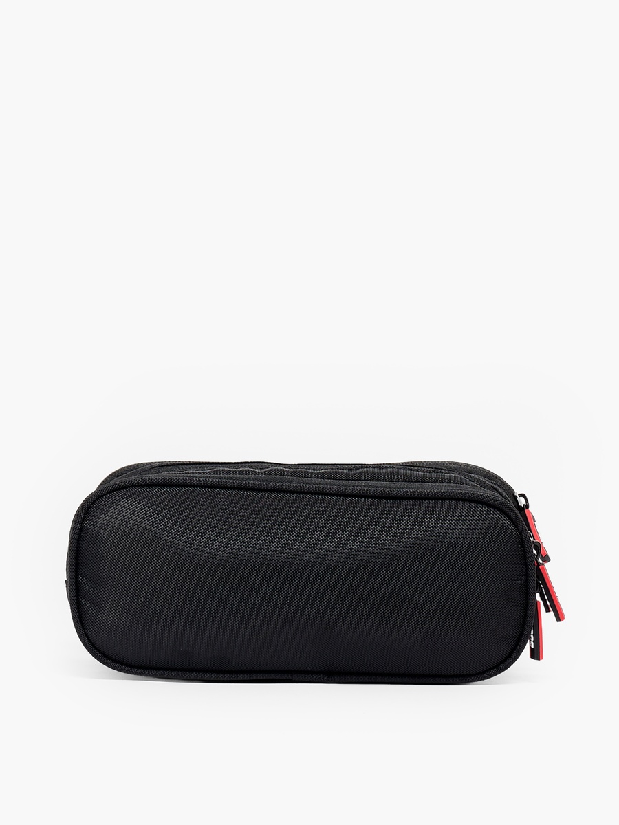Colourblock Pencil Pouch with 3-Compartments