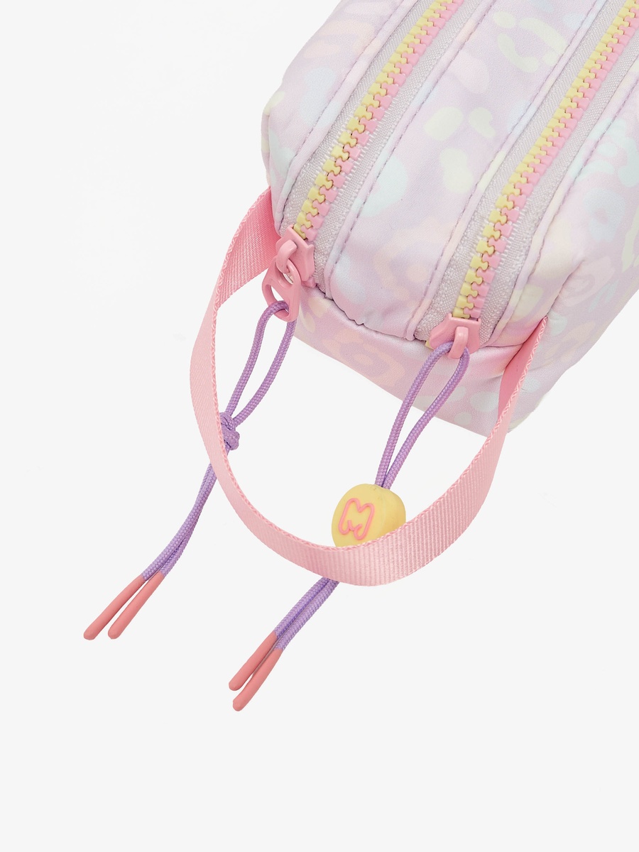 Printed Pencil Pouch with 2 Compartments