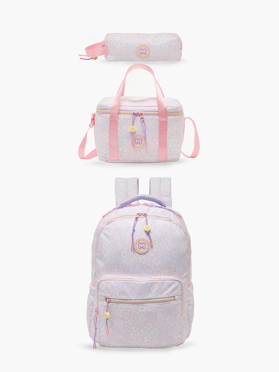 Printed Pencil Pouch with 2 Compartments