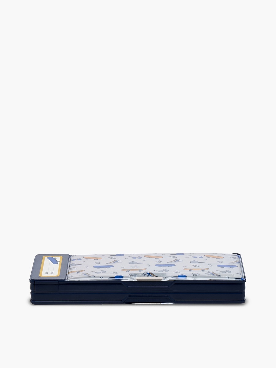 Skateboard Print Pencil Case with Calculator