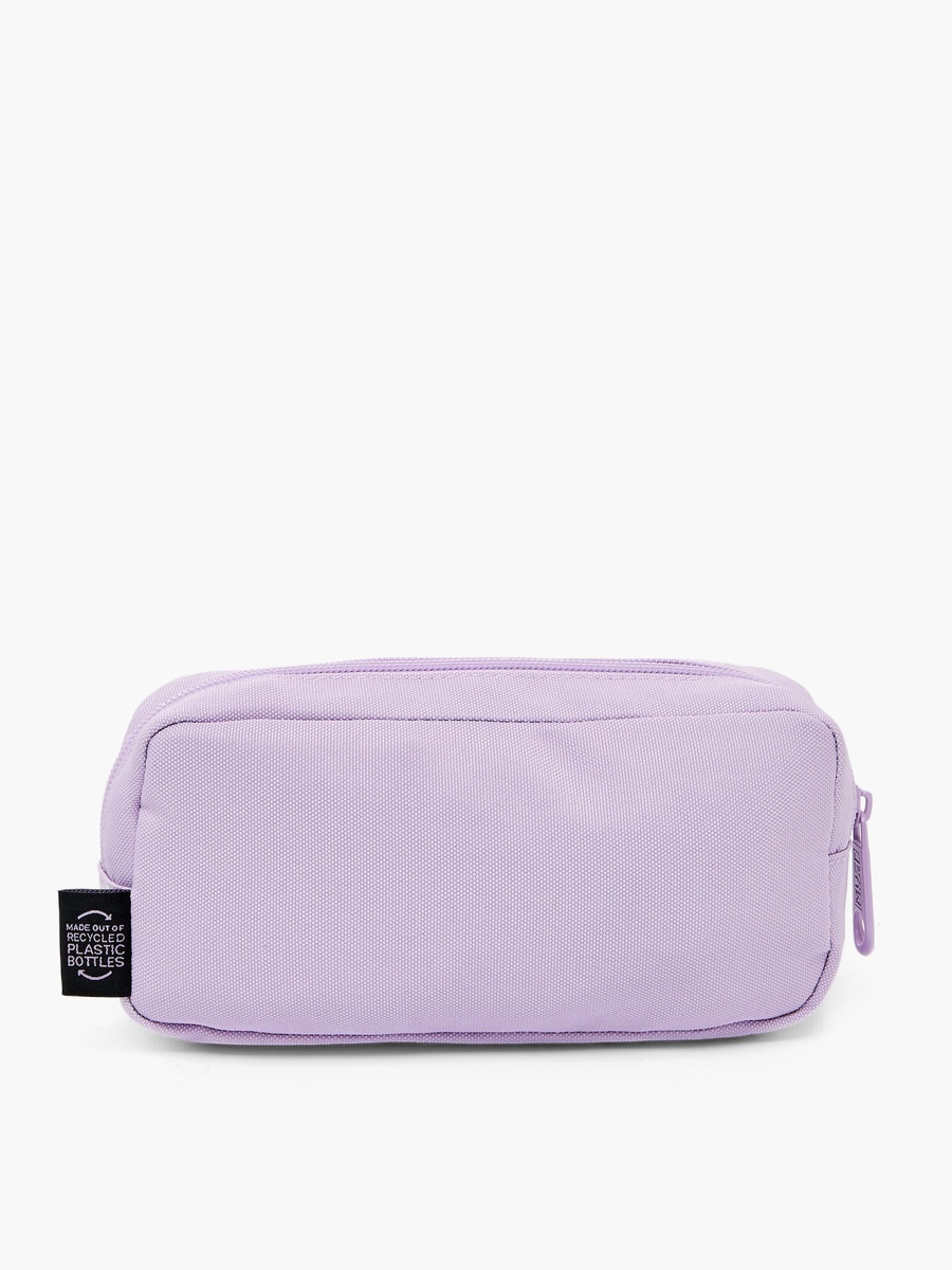 Solid Pencil Pouch with Zip Closure