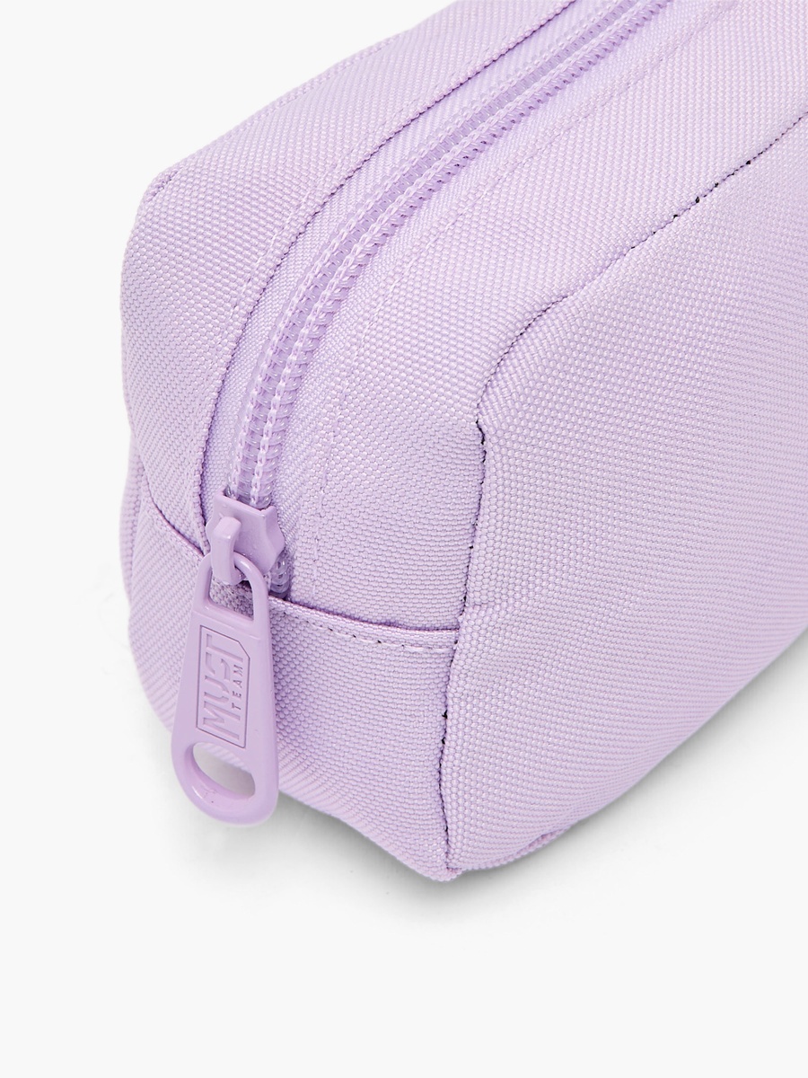 Solid Pencil Pouch with Zip Closure