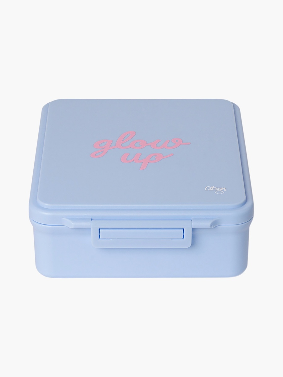 Glow Up 4-Compartment Lunch Box with Food Jar - 1900 ml