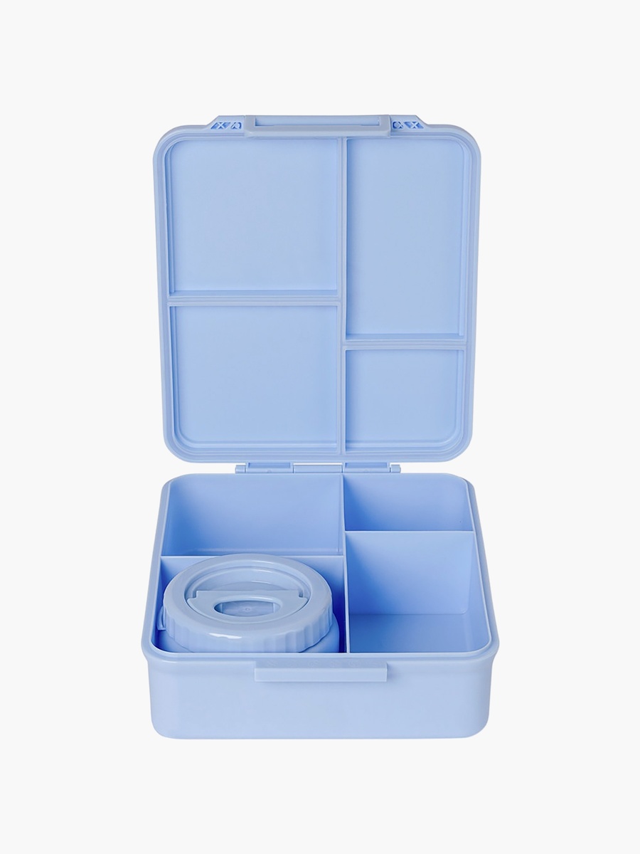 Glow Up 4-Compartment Lunch Box with Food Jar - 1900 ml