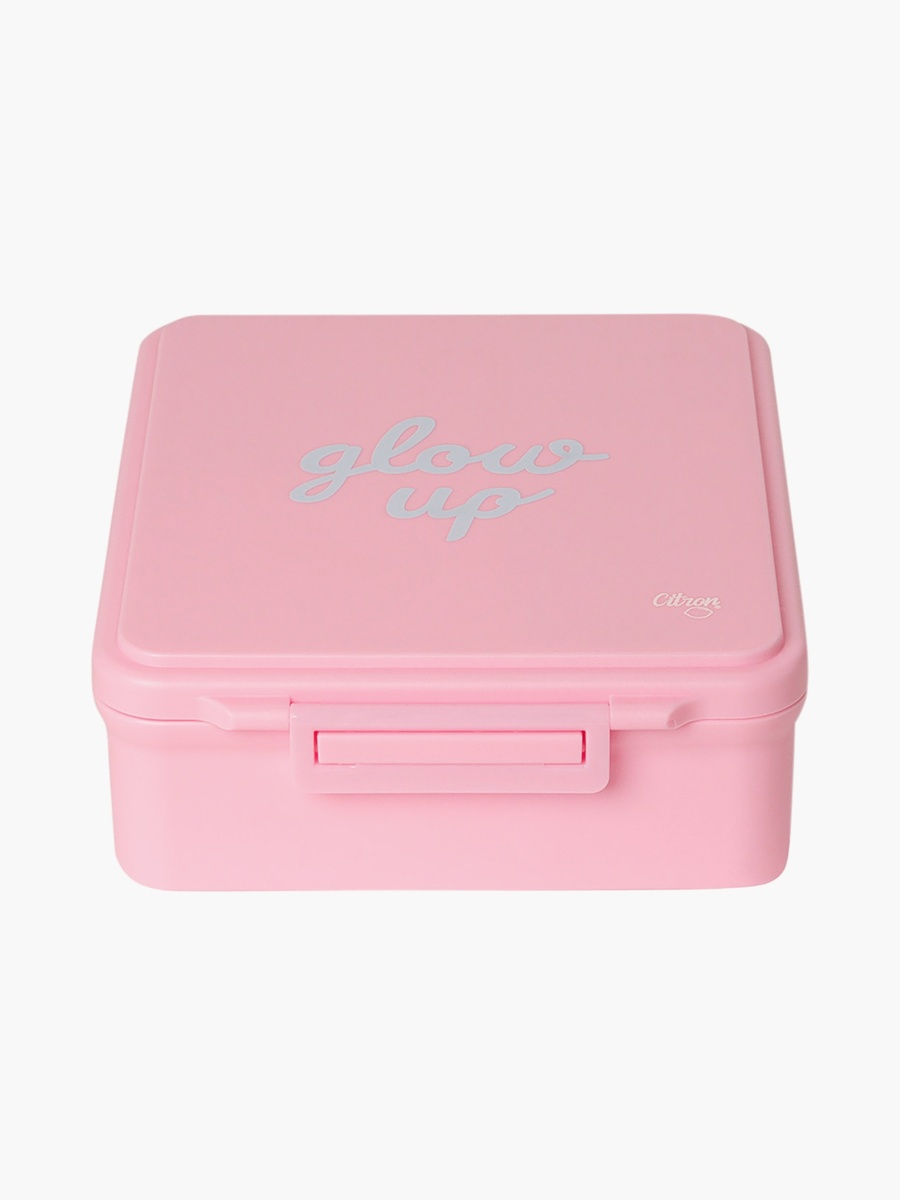 Glow Up 4-Compartment Lunch Box with Food Jar - 1900 ml