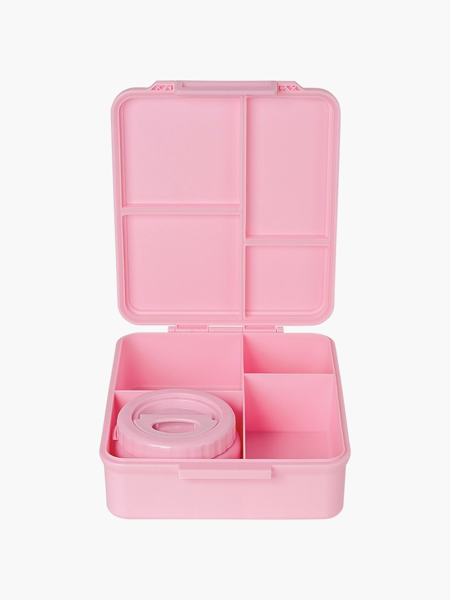Glow Up 4-Compartment Lunch Box with Food Jar - 1900 ml