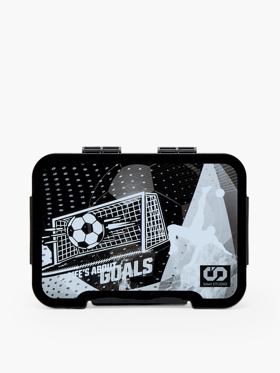 Football 5-Piece School Trolley Bag Set with Lunch Bag - 16 inch