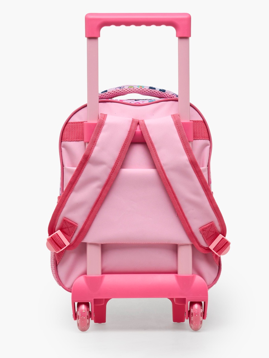Girls Pets Print 3-Piece Trolley Bag Set with Pencil Case - 12 inch