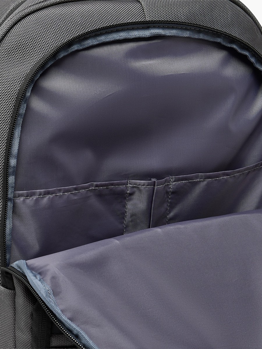 Solid Trolley Backpack with Retractable Handle - 18 inch