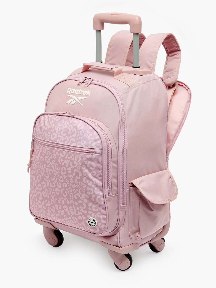 Girls Maura Printed Trolley Backpack with Water Bottle Pocket - 17 inch
