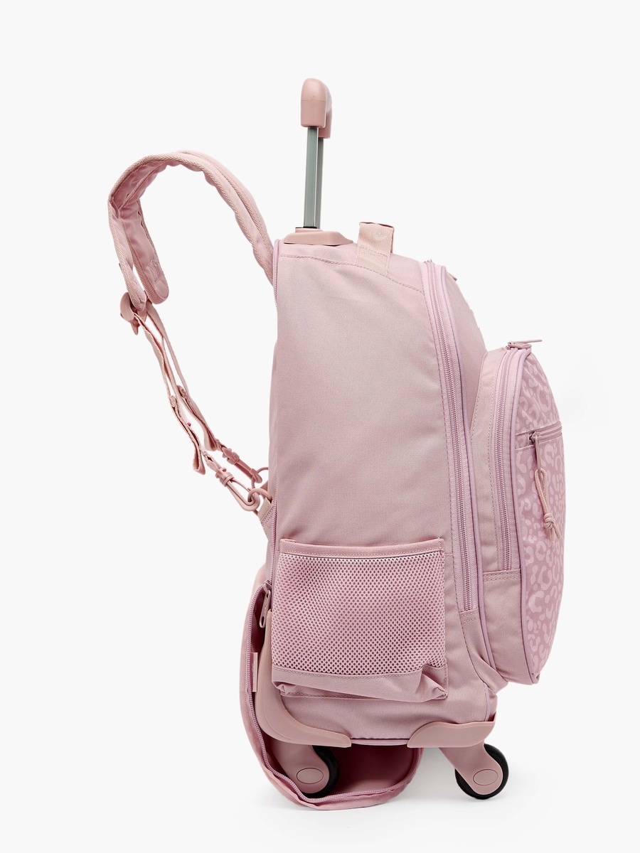 Girls Maura Printed Trolley Backpack with Water Bottle Pocket - 17 inch