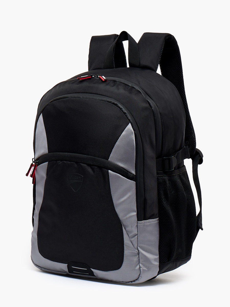 Boys Colourblock Backpack with Adjustable Shoulder Straps - 18 inch
