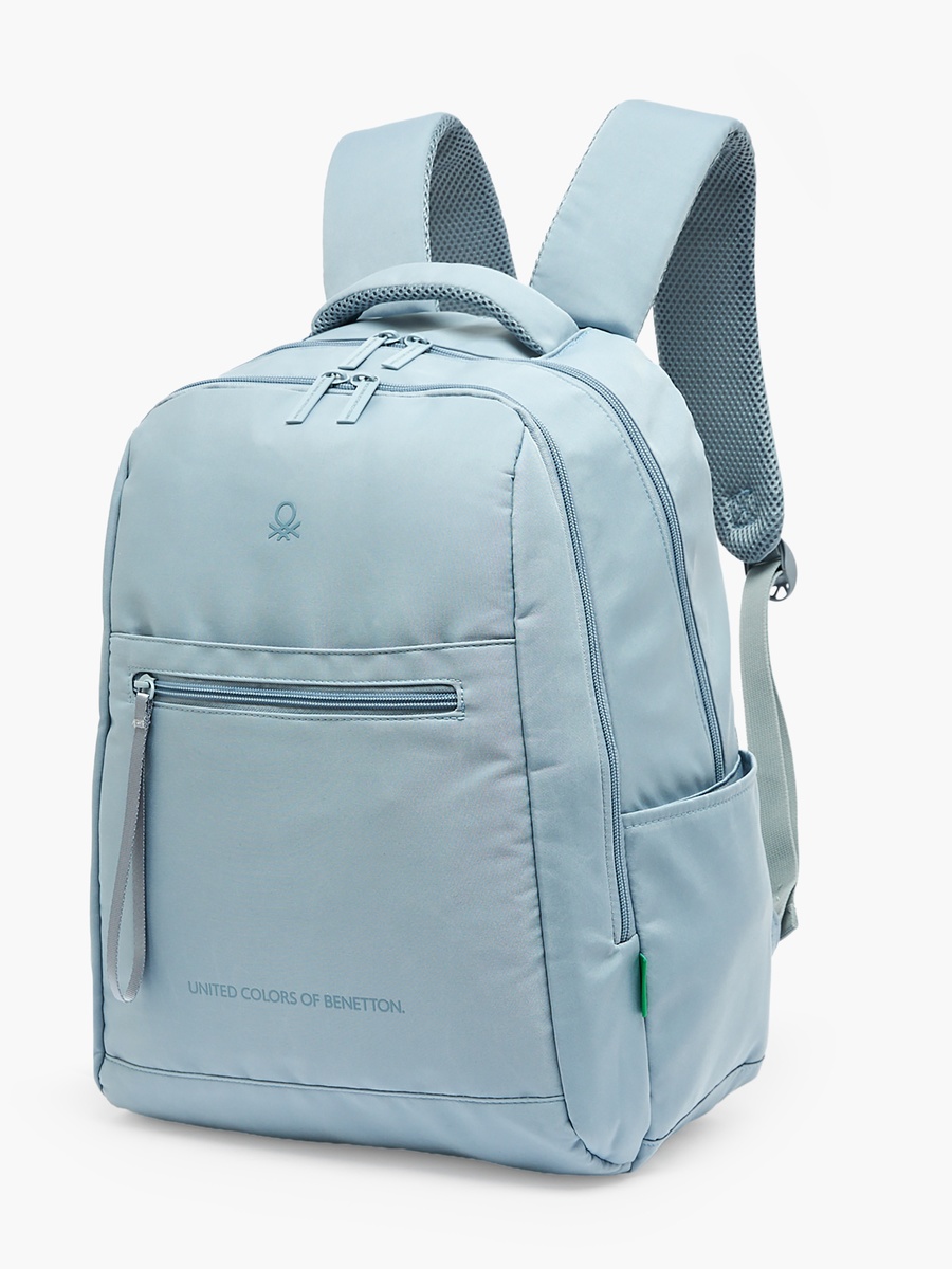 Solid Backpack with Padded Straps - 18 inch