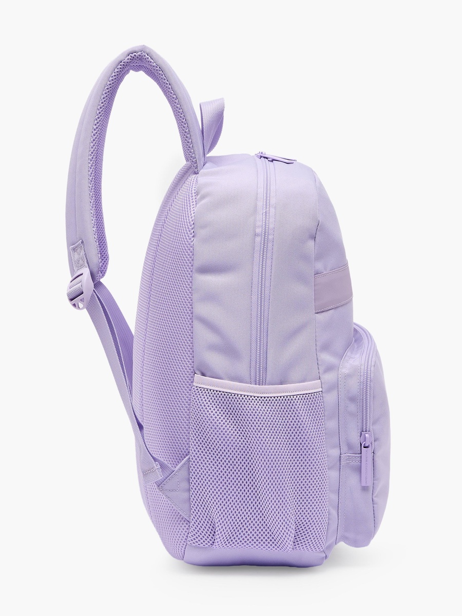 Logo Print Backpack with Padded Straps - 17 inch