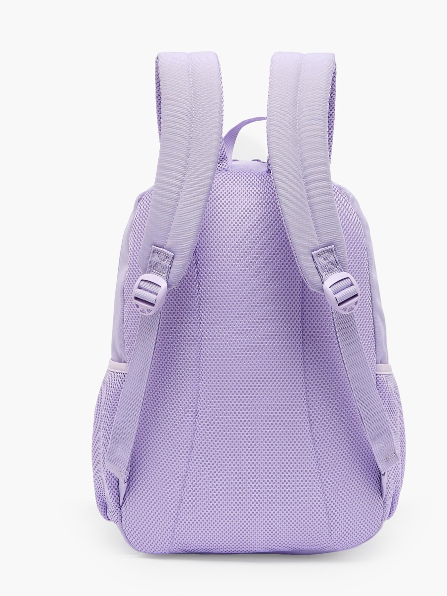 Logo Print Backpack with Padded Straps - 17 inch