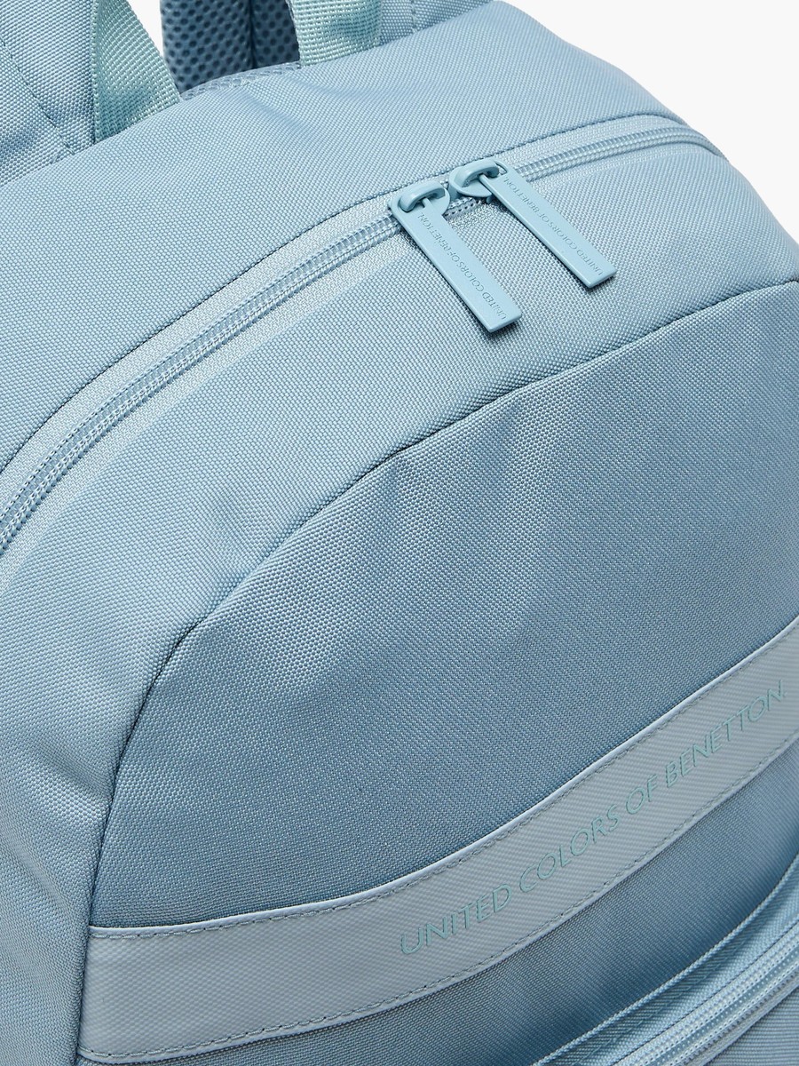 Solid Backpack with Padded Straps - 17 inch