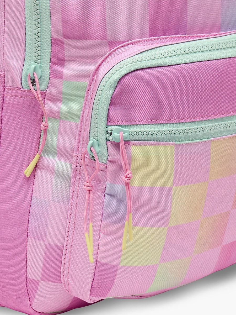 Girls Checked Backpack with Padded Shoulder Straps - 17 inch