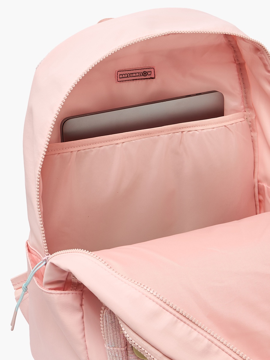 Girls Textured Backpack with Padded Shoulder Straps - 17 inch