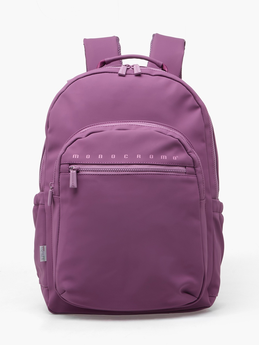 Girls Monocromo Solid Backpack with Adjustable Shoulder Straps - 18 inch