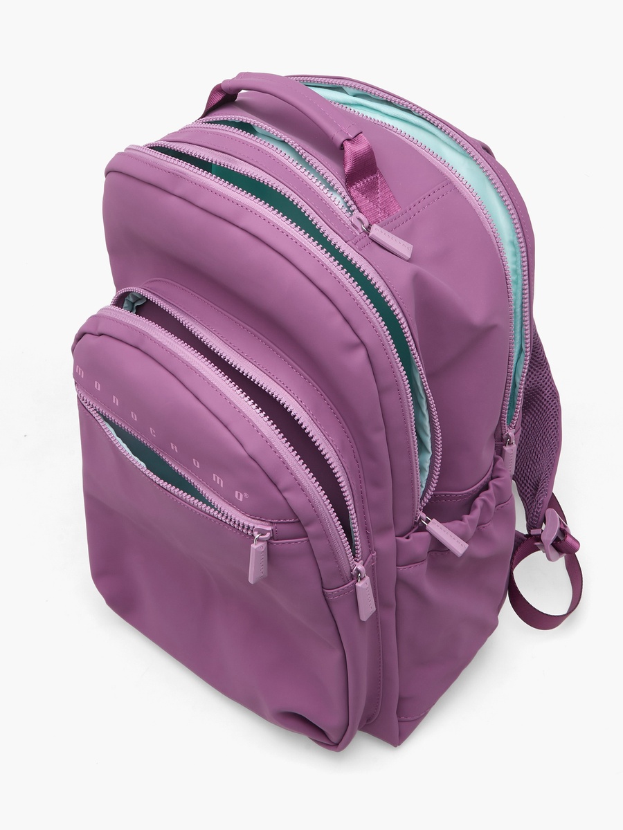 Girls Monocromo Solid Backpack with Adjustable Shoulder Straps - 18 inch