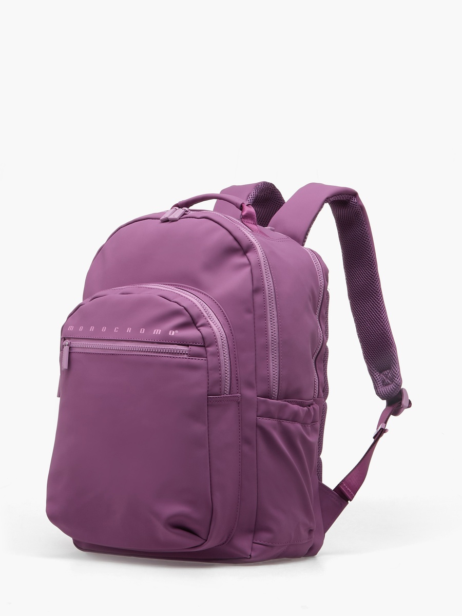 Girls Monocromo Solid Backpack with Adjustable Shoulder Straps - 18 inch