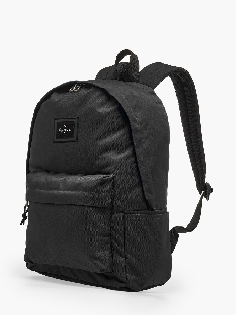 Boys Aris Logo Applique Backpack with Padded Shoulder Straps - 18 inch