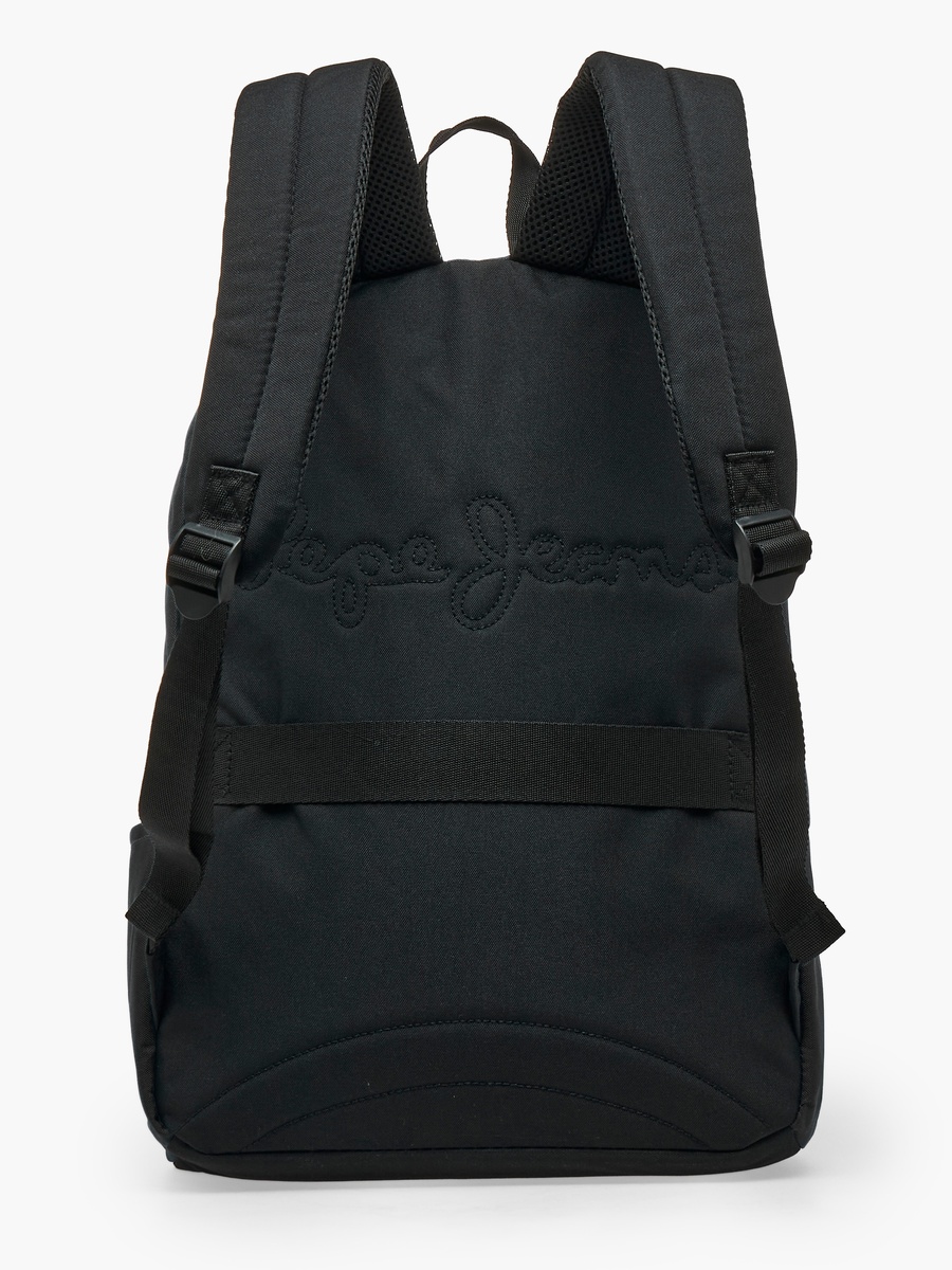 Boys Aris Logo Applique Backpack with Padded Shoulder Straps - 18 inch