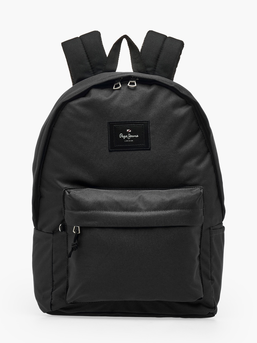 Boys Aris Logo Applique Backpack with Padded Shoulder Straps - 18 inch