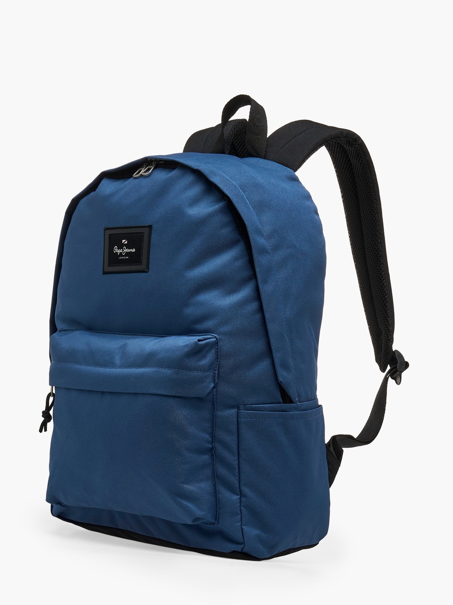 Boys Aris Logo Applique Backpack with Padded Shoulder Straps - 18 inch