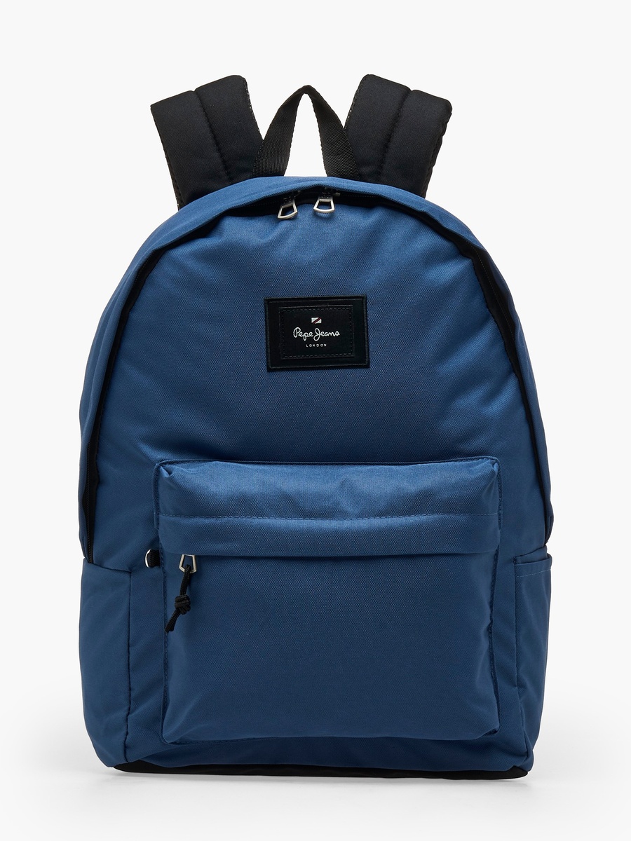 Boys Aris Logo Applique Backpack with Padded Shoulder Straps - 18 inch