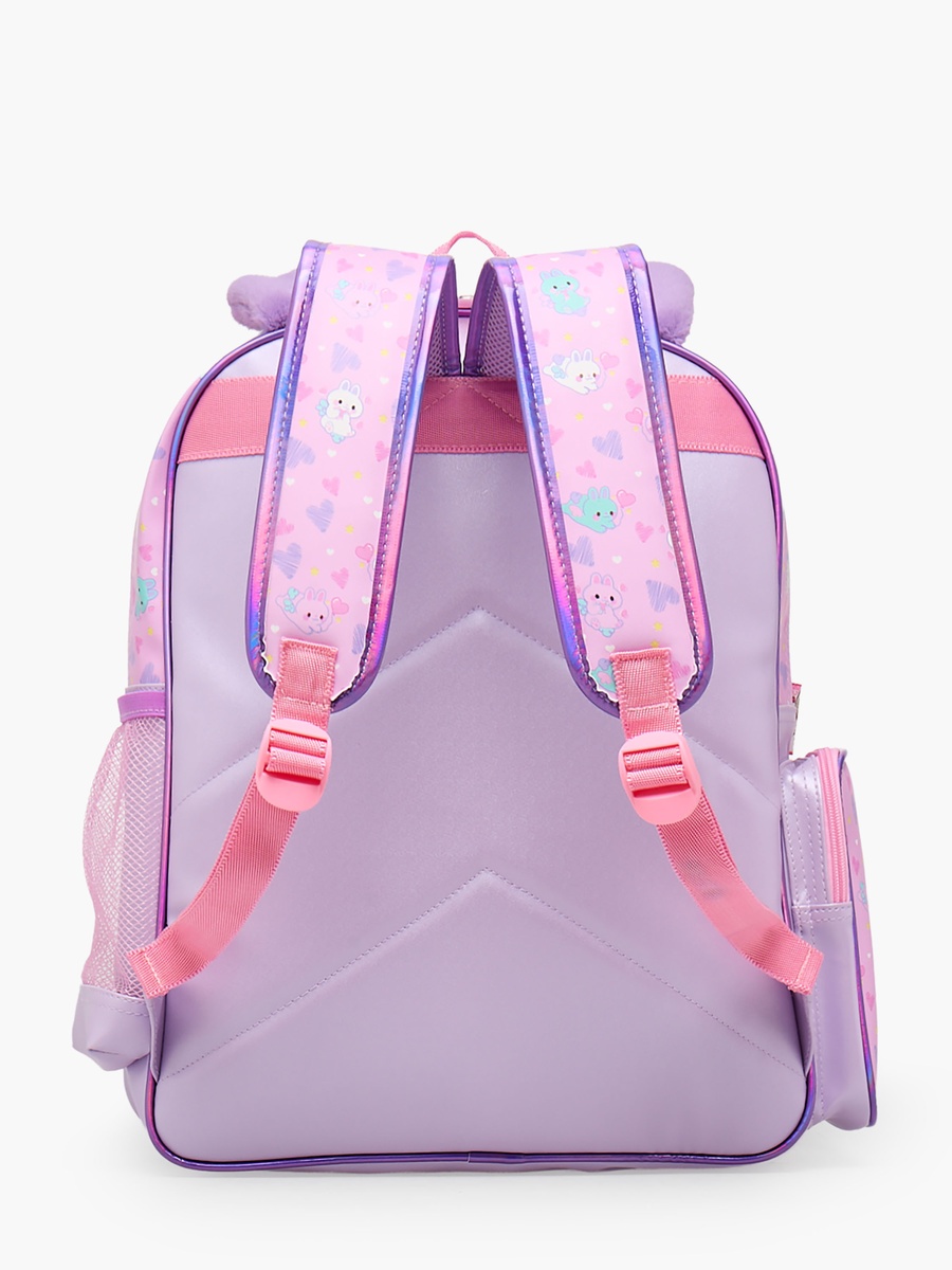 Girls Printed Backpackwith Adjustable Shoulder Straps - 16 inch
