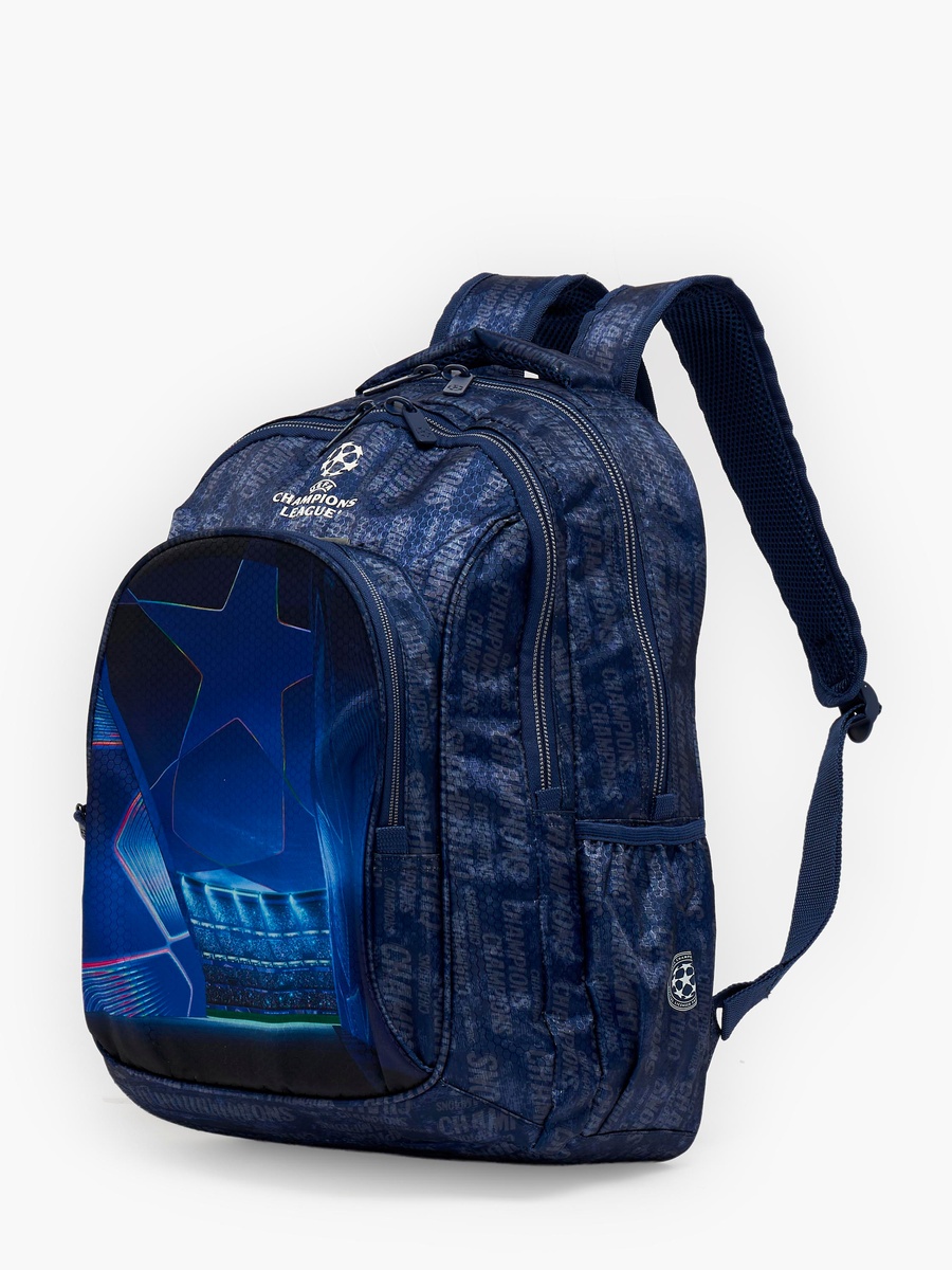 Boys Printed Backpack with Adjustable Shoulder Straps - 18 inch